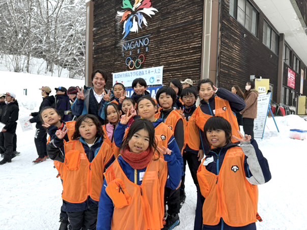 全国高等学校選抜スキー大会ノルディック種目の表彰式
