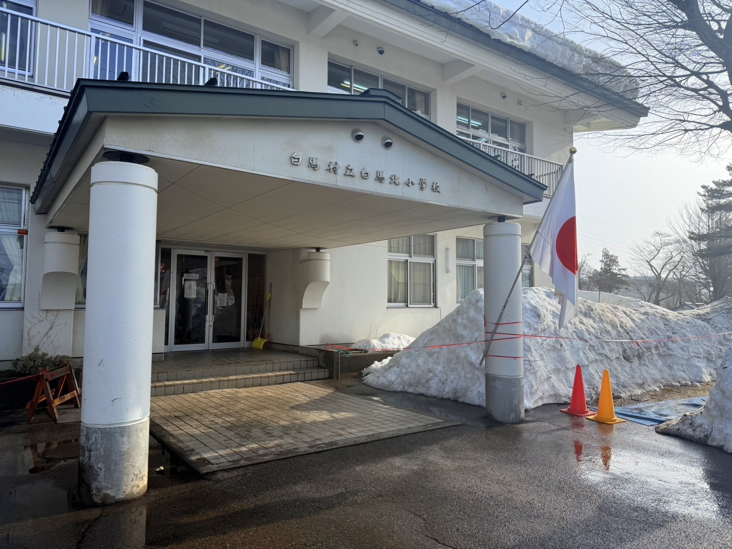 白馬北小学校卒業式