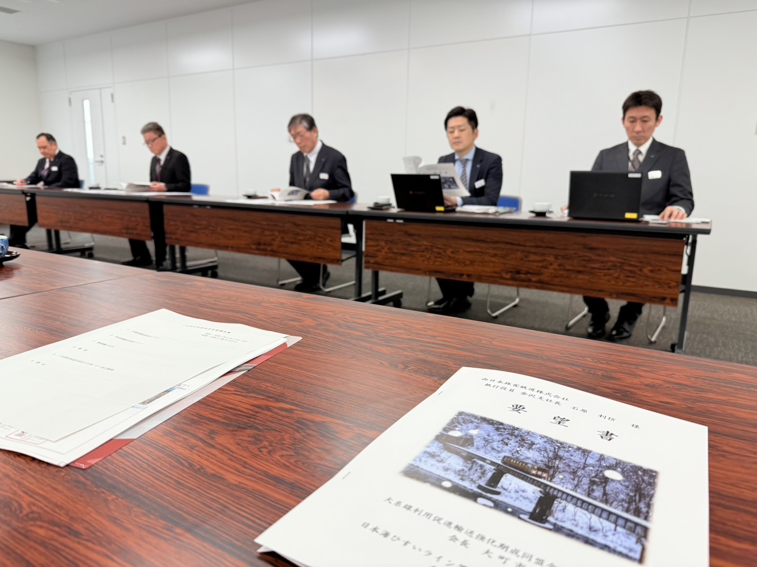 JR西日本金沢支社要望活動