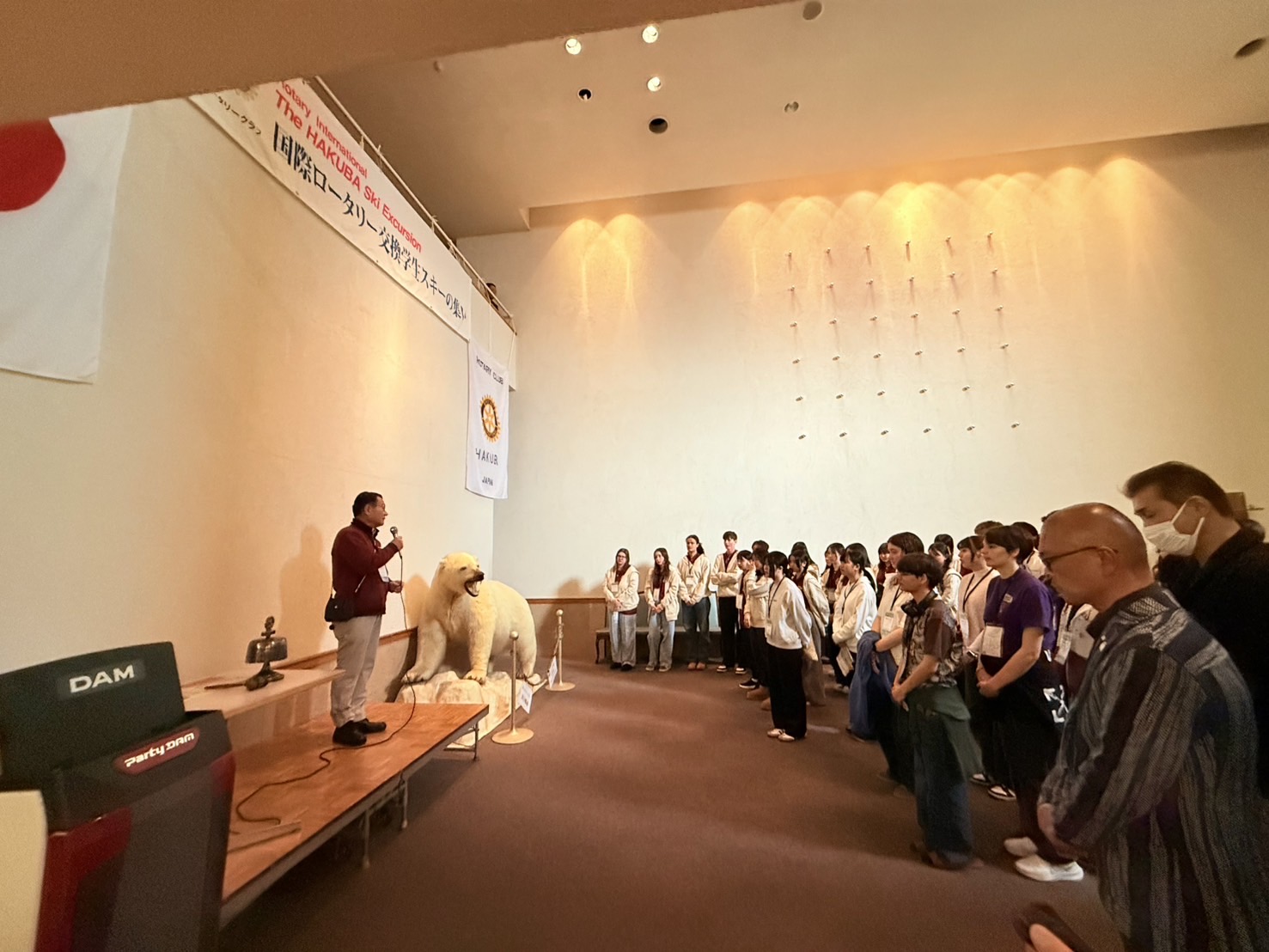 交換学生スキーの集い