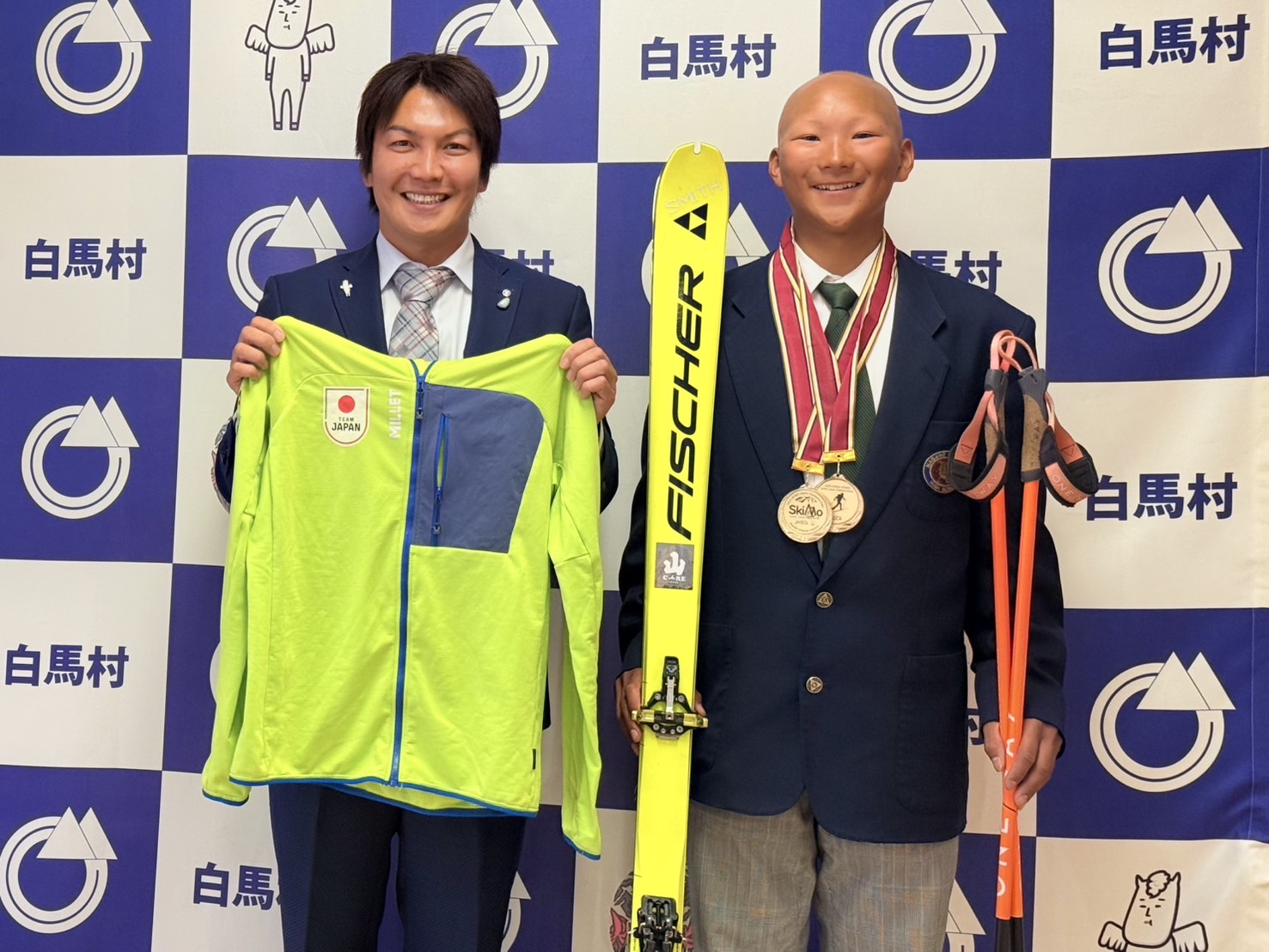 山岳スキー日本選手権 <国際規格ユース>白馬高校1年の笹川勇太さん