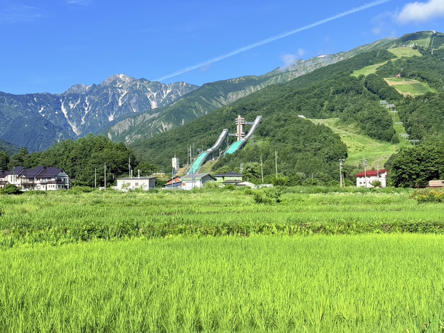 白馬村景色