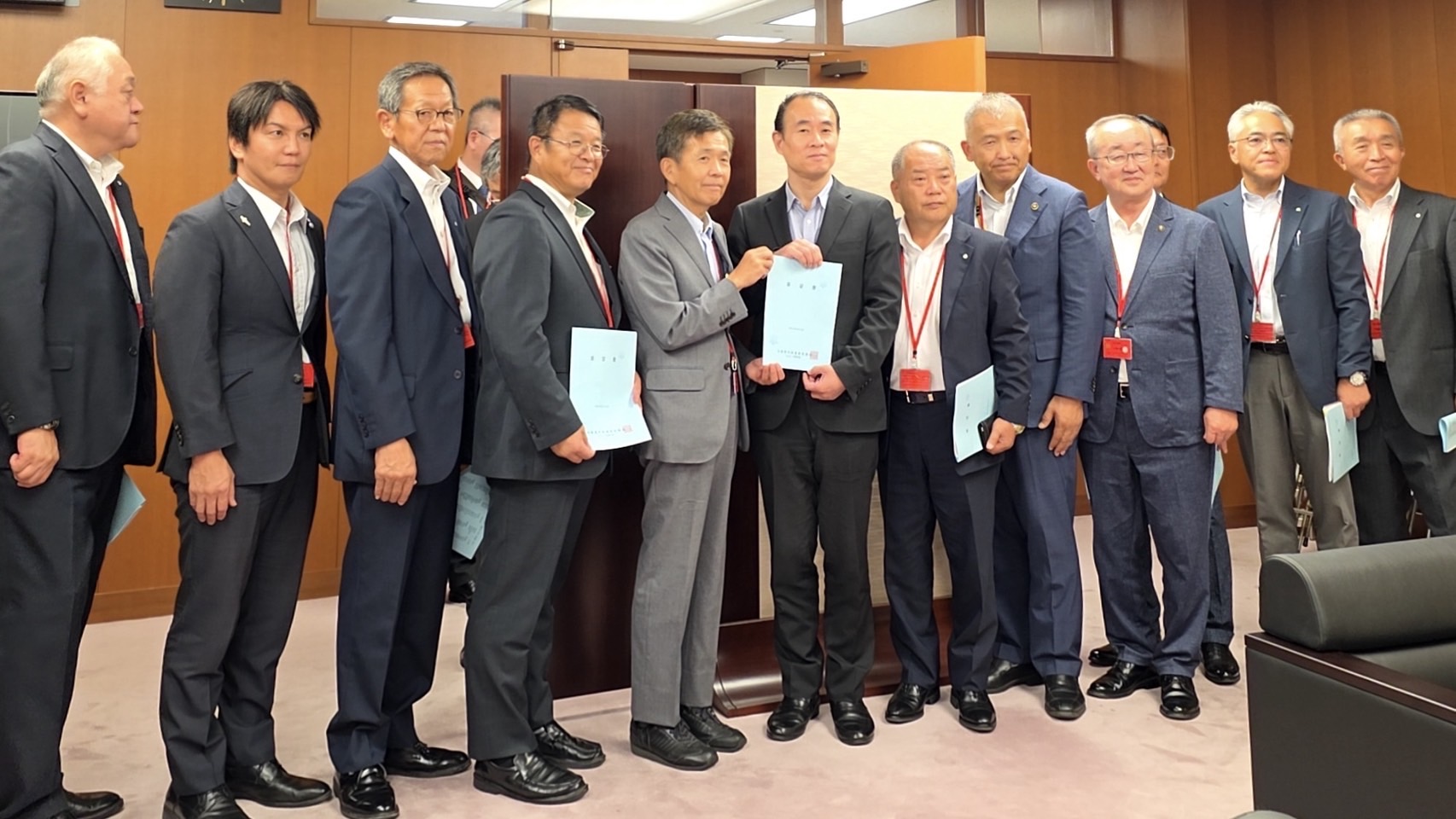 全国雪対策連絡協議会の定期総会と要望活動