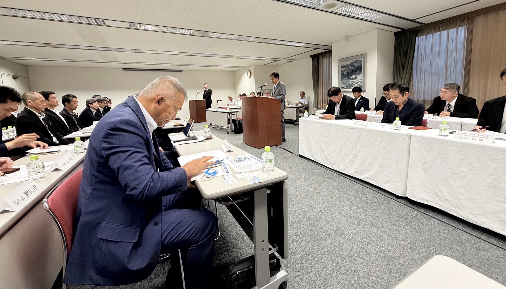 全国雪対策連絡協議会の定期総会と要望活動