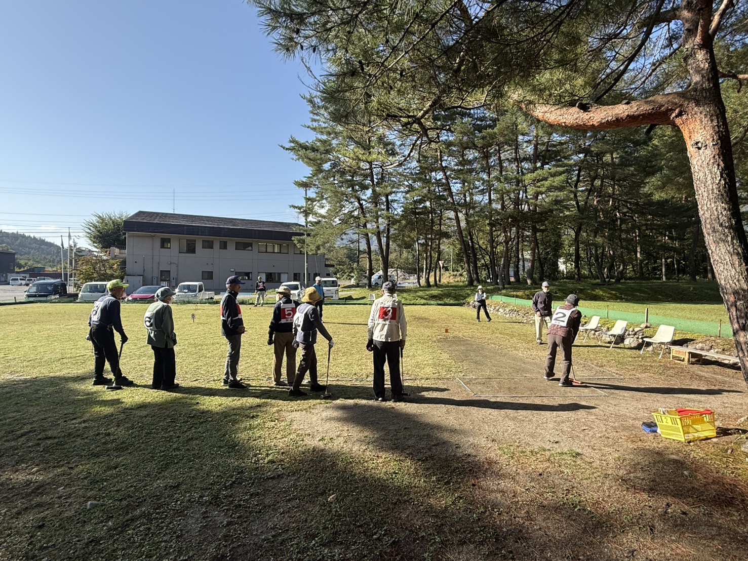 ゲートボール大会やマレットゴルフ大会