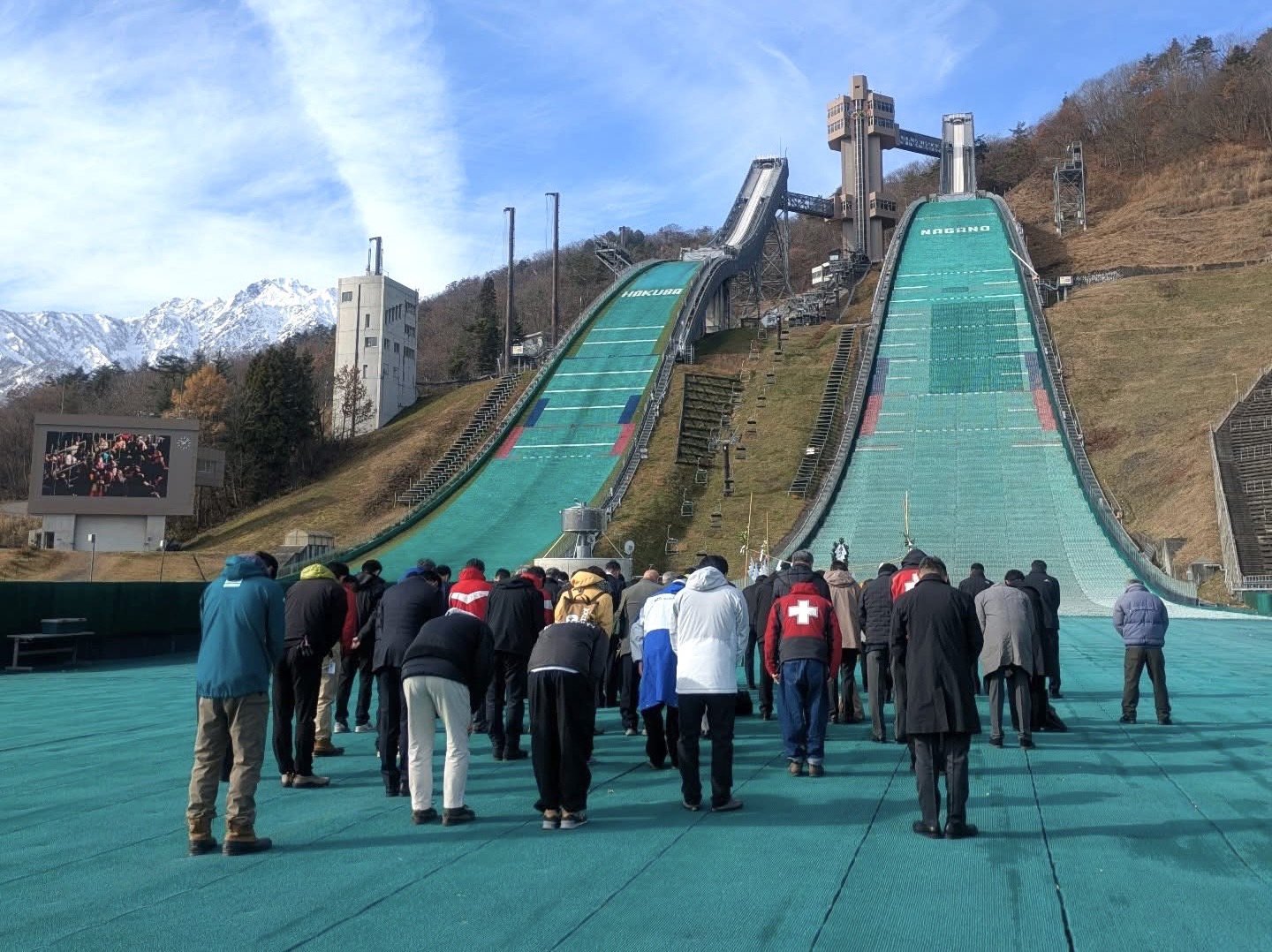 スキー場合同安全祈願祭