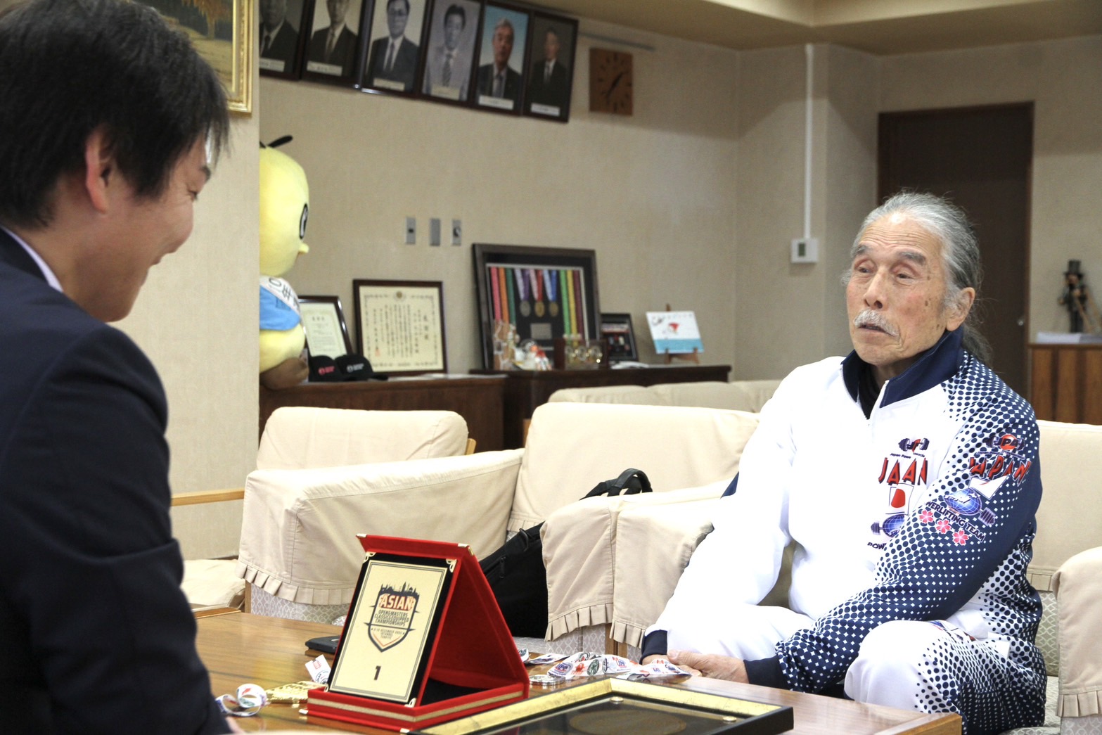 パワーリフティングの沖浦克治さん