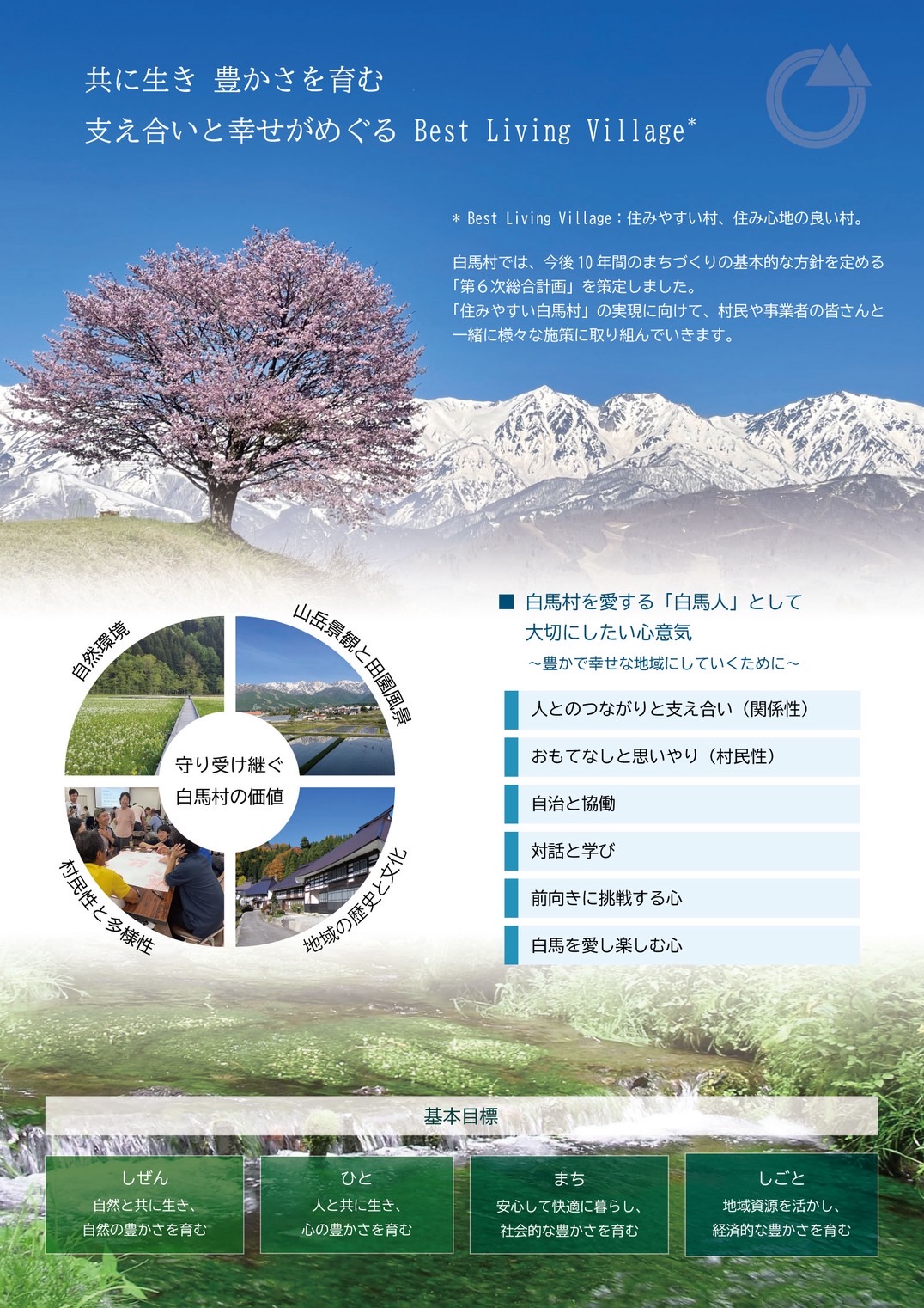 白馬村第6次総合計画