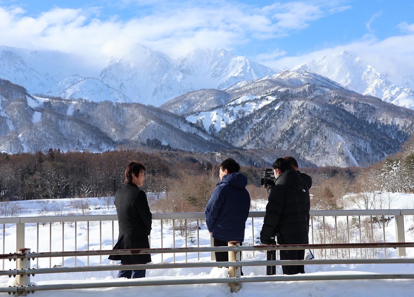 ずくだせテレビ撮影風景