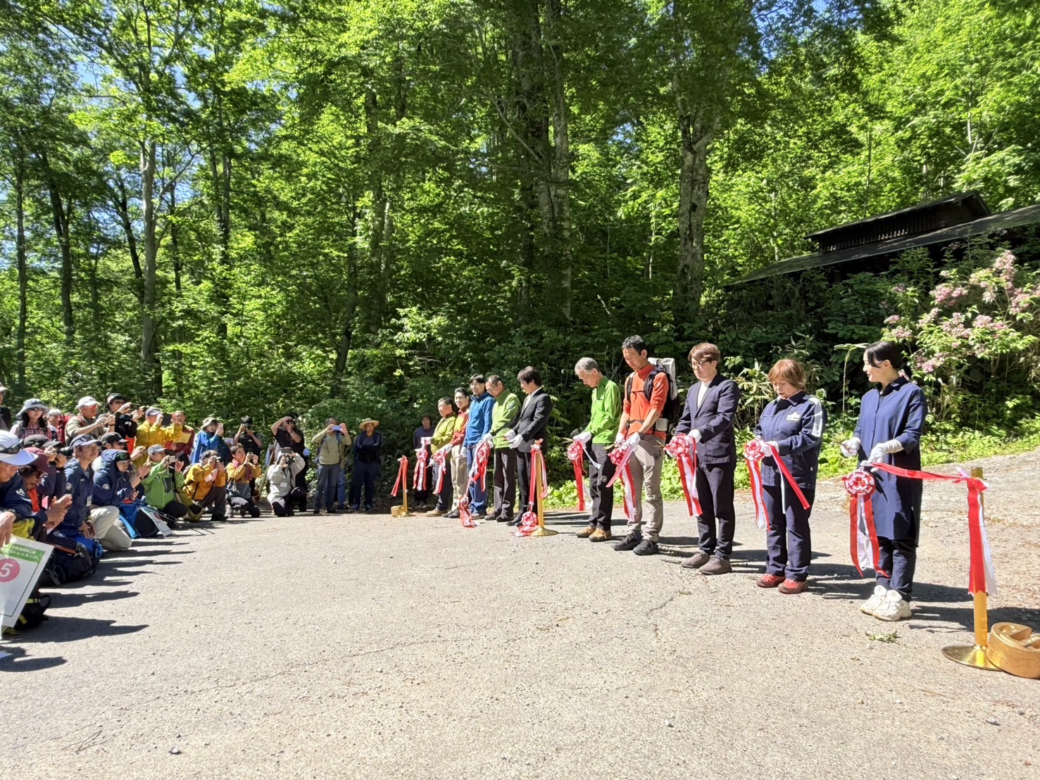 貞逸祭・白馬連峰開山祭