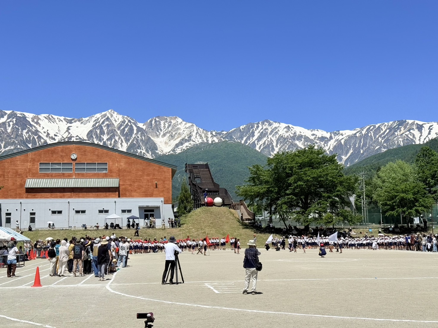 白馬北小学校運動会
