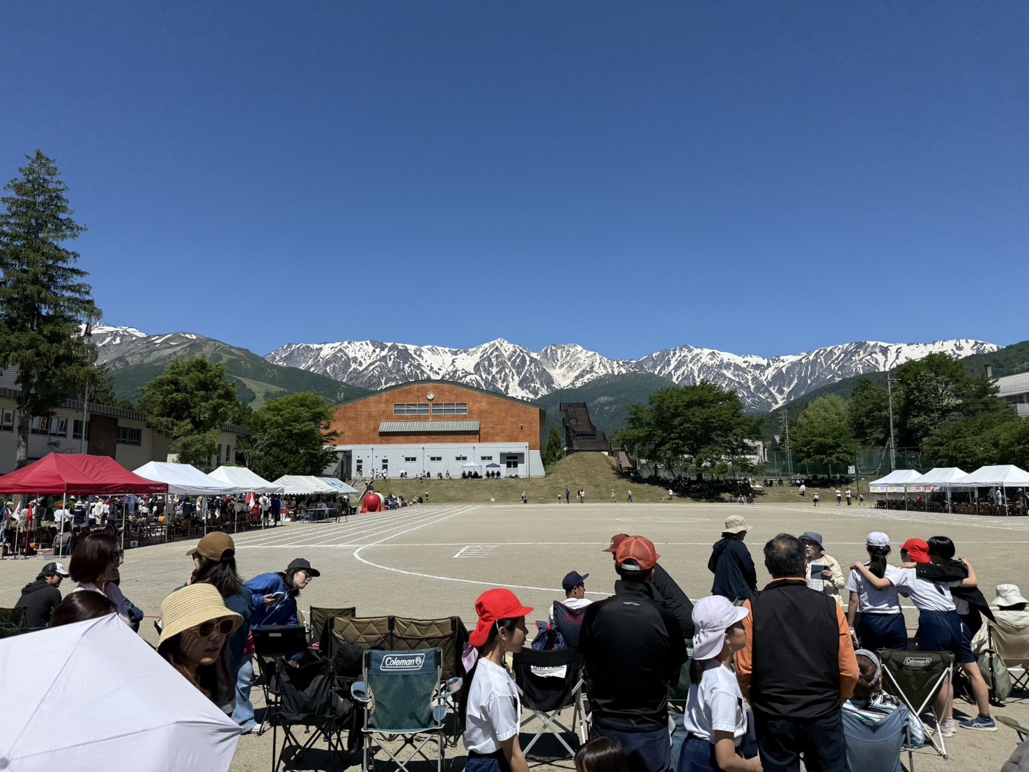 白馬北小学校運動会