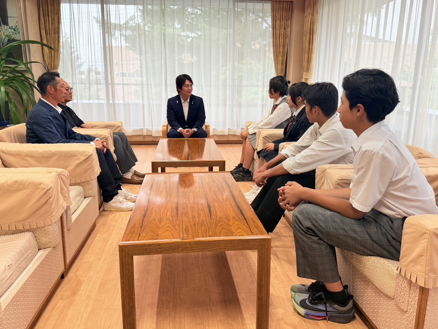 第63回全国中学校スキー大会において優勝・入賞を果たした白馬中学校の生徒