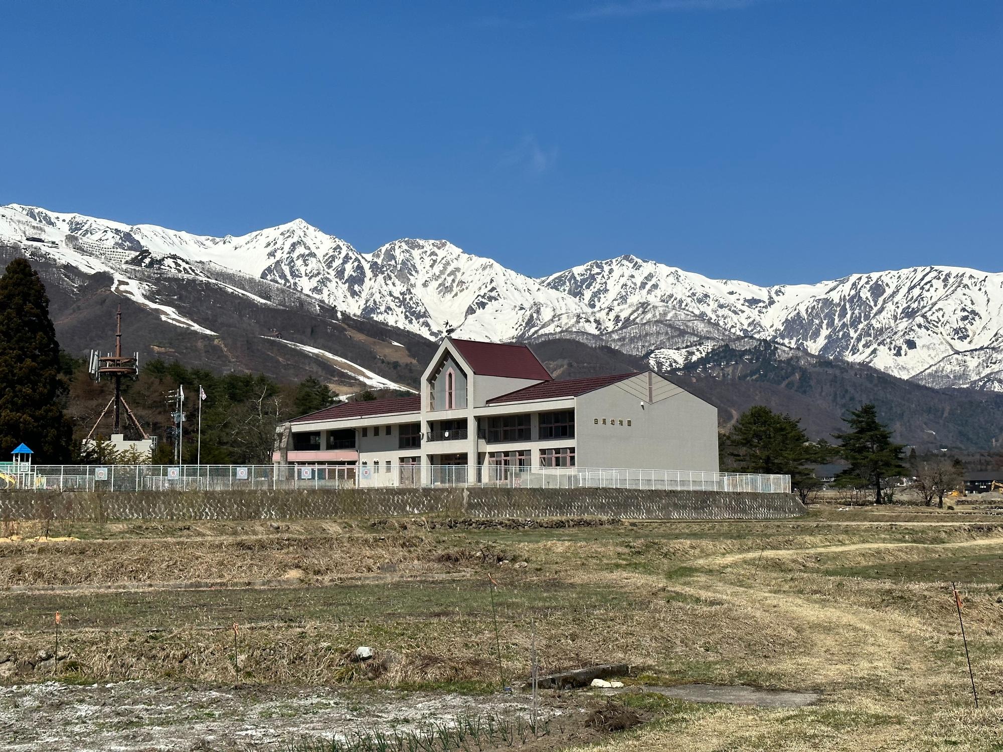 白馬幼稚園入園式