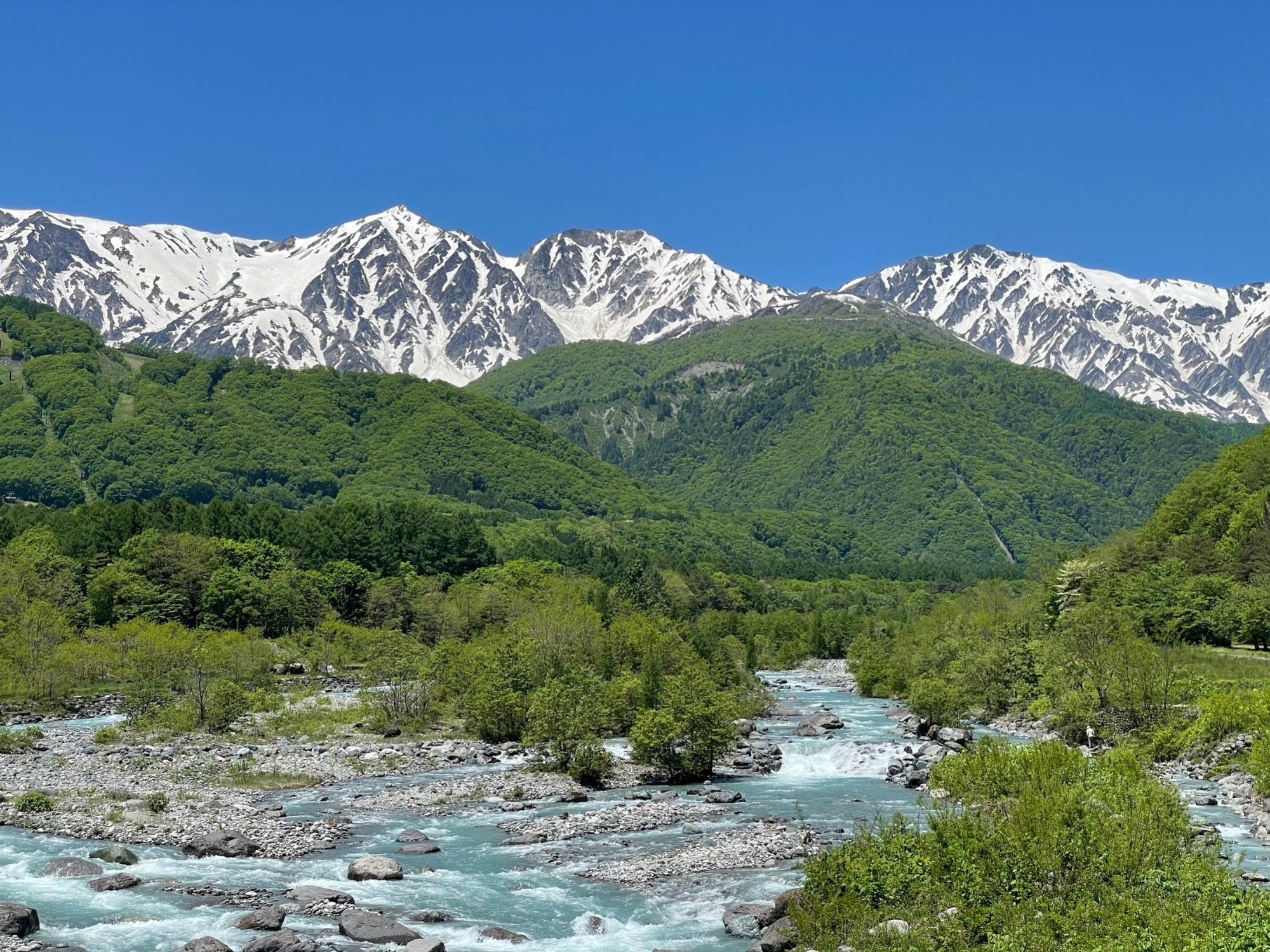 4月の白馬村