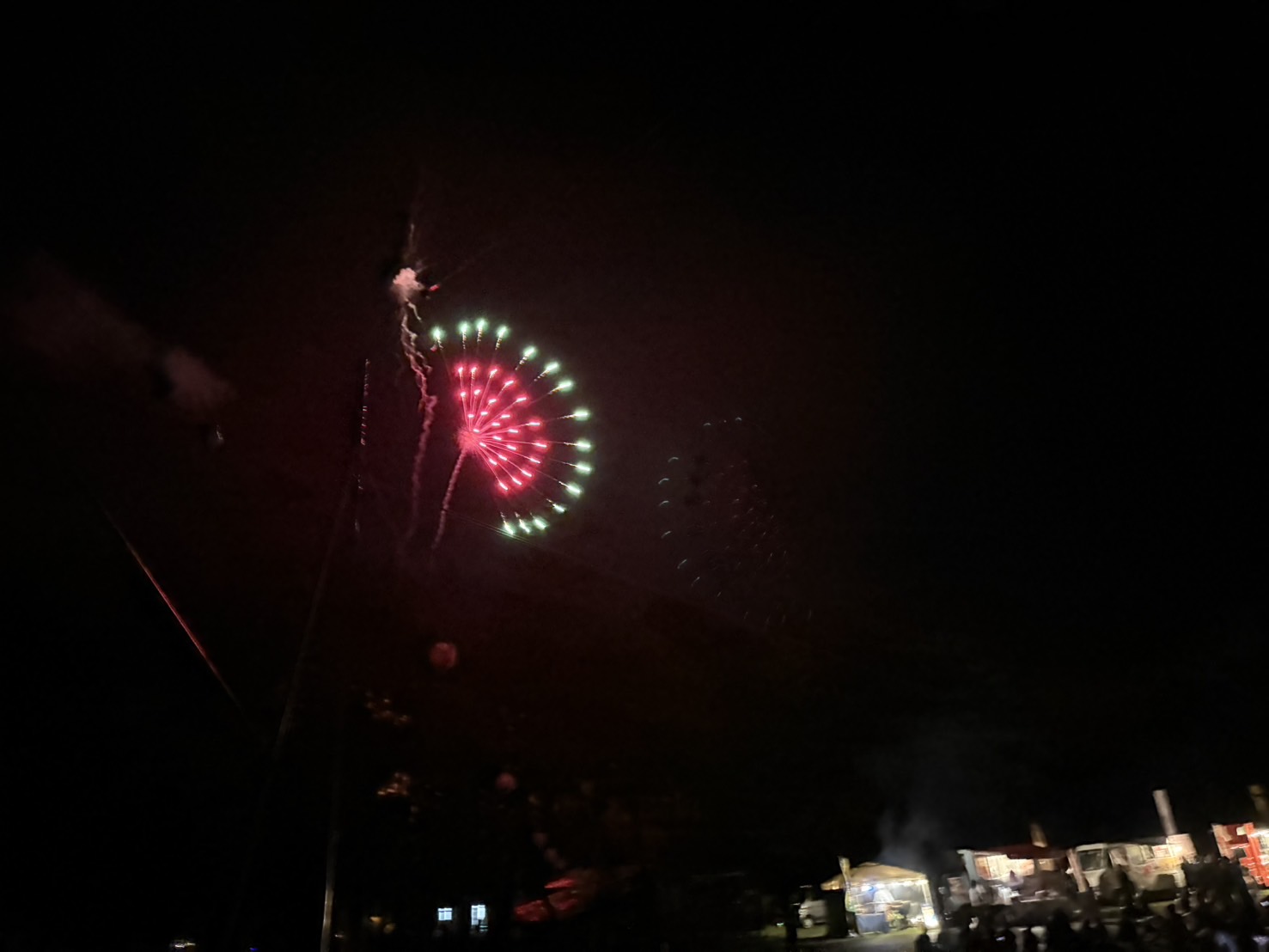 私のスマートフォンで撮った8月の白馬の写真