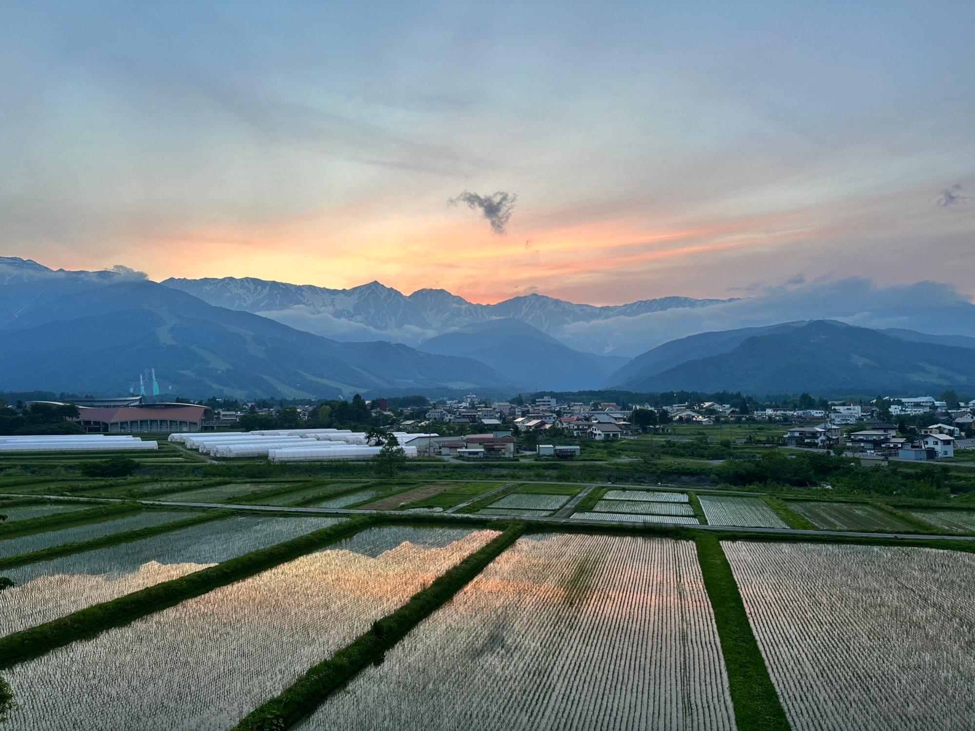 白馬村景色