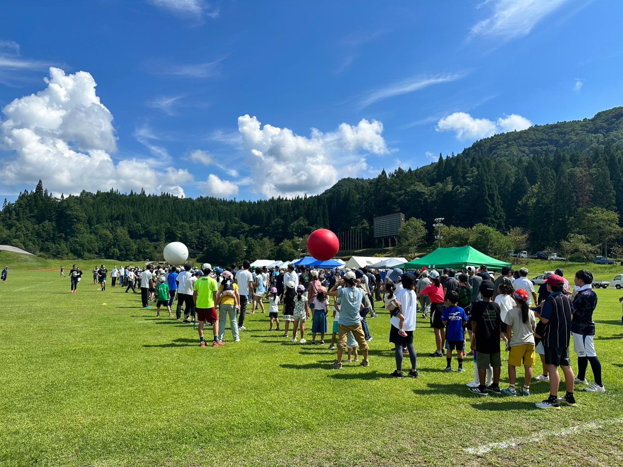 白馬村村民運動会