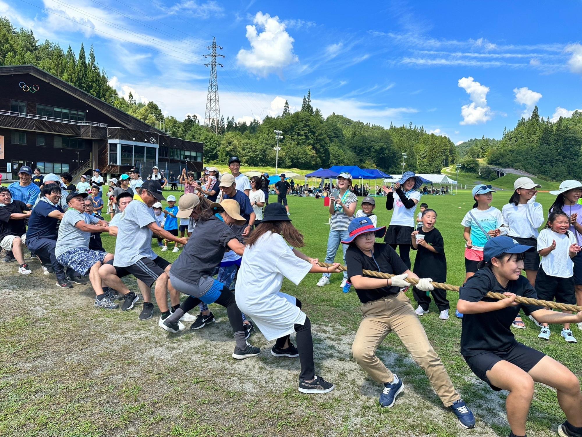 白馬村村民運動会