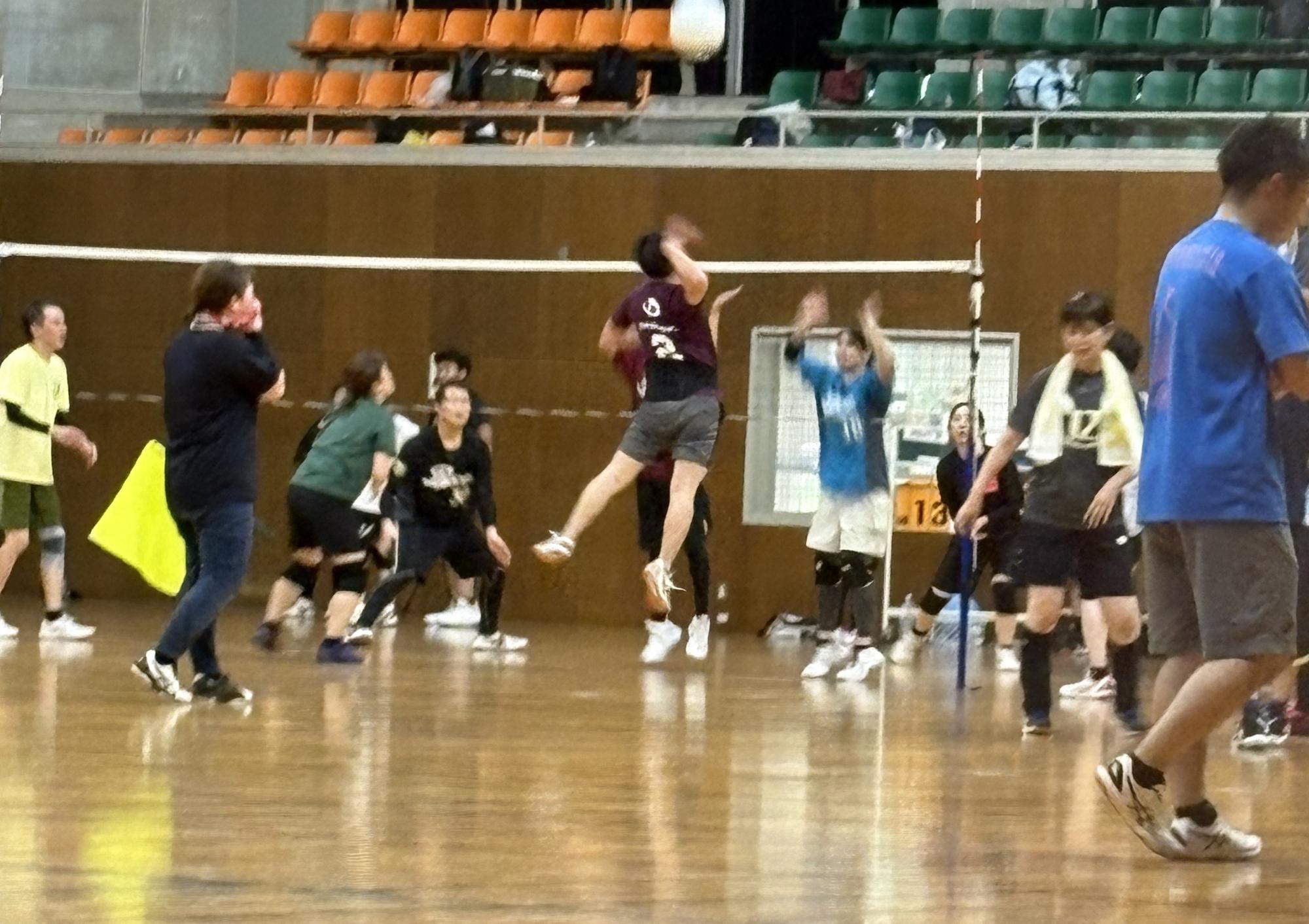 白馬ソフトバレー春季大会