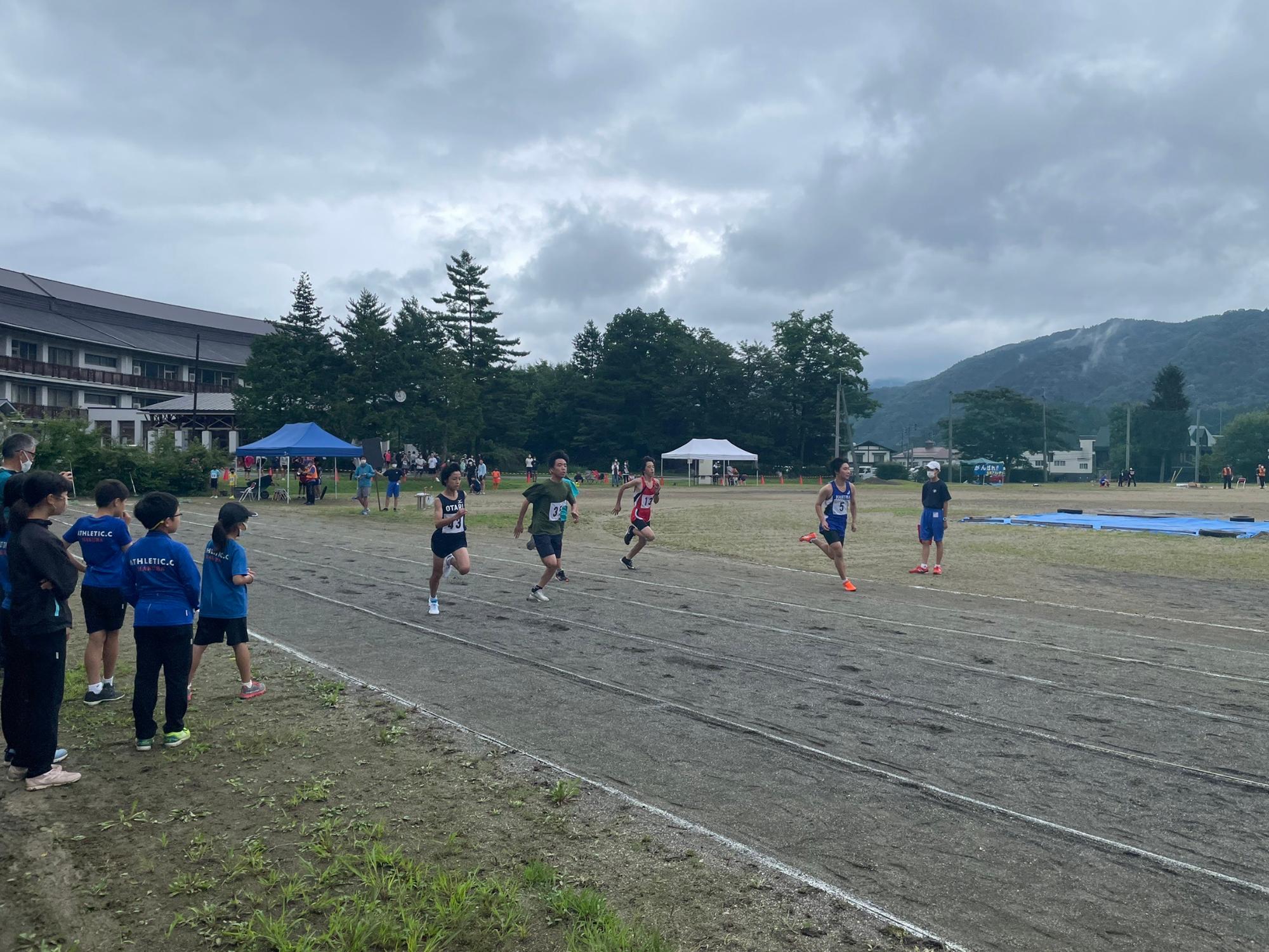 白馬村陸上選手権大会