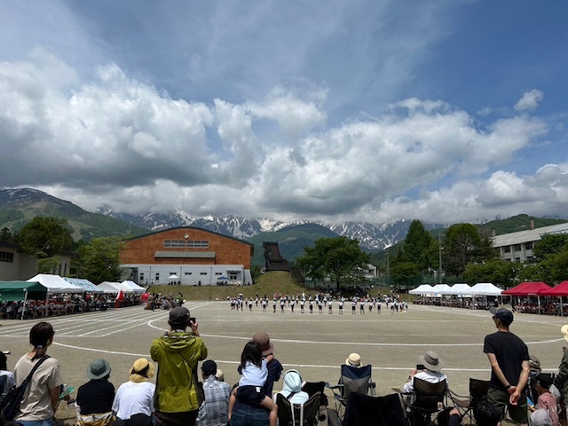 白馬北小学校運動会