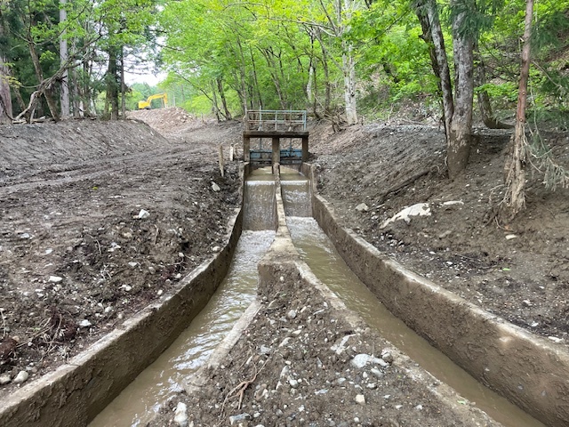 平川かんがい排水分岐