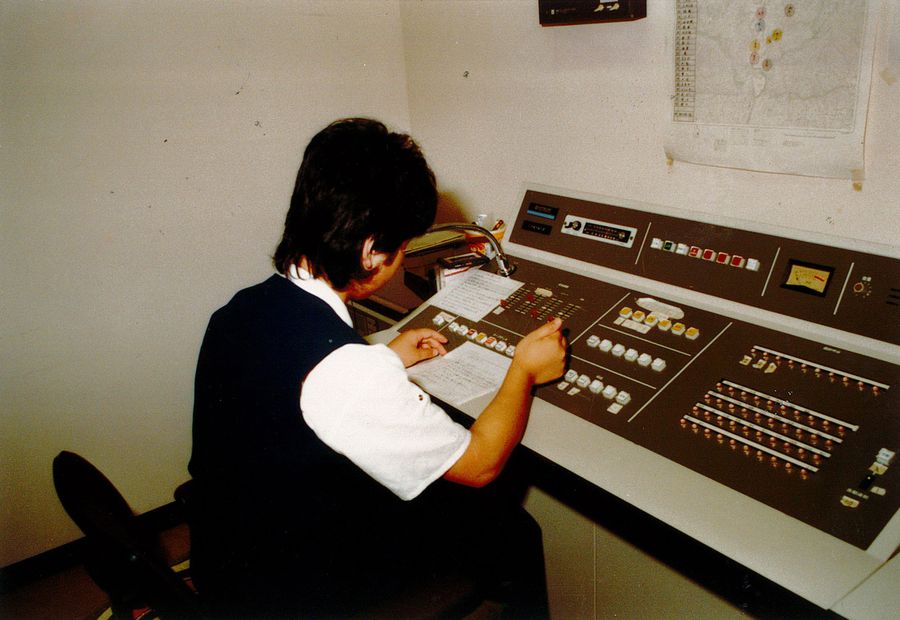 1980年 防災行政無線完成