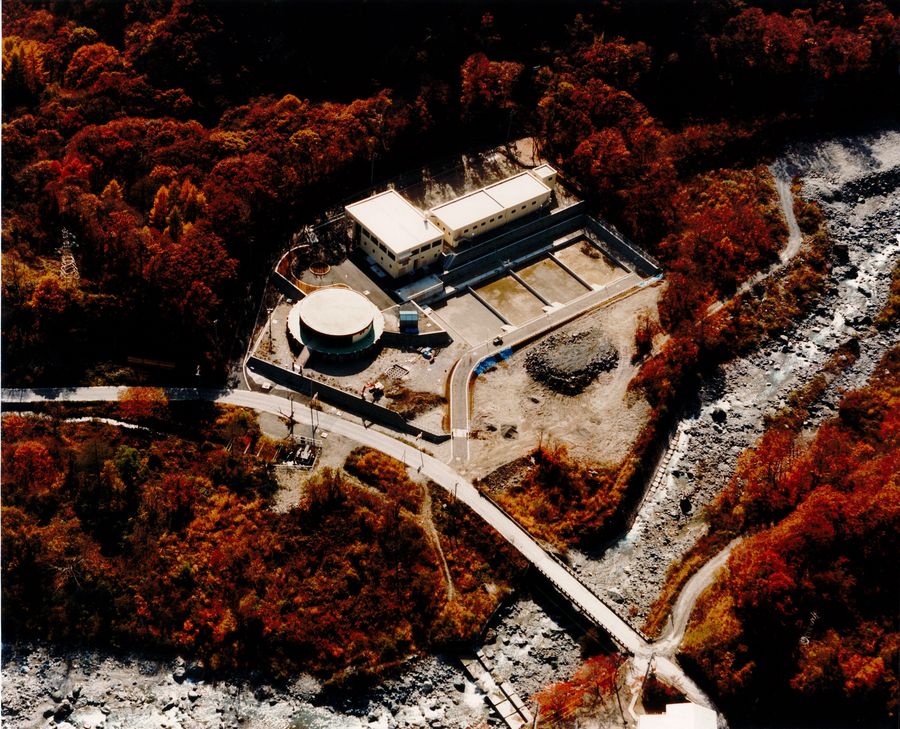 1982年 上水道第2次拡張事業 二股浄水場完成