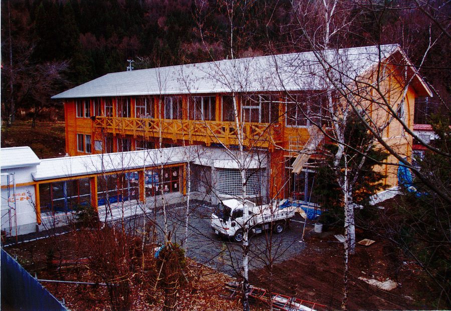 1993年 白馬南小学校 校舎増改築工事