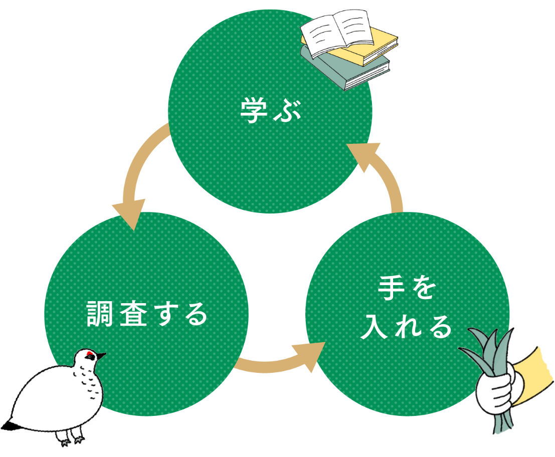 取り組みの循環
