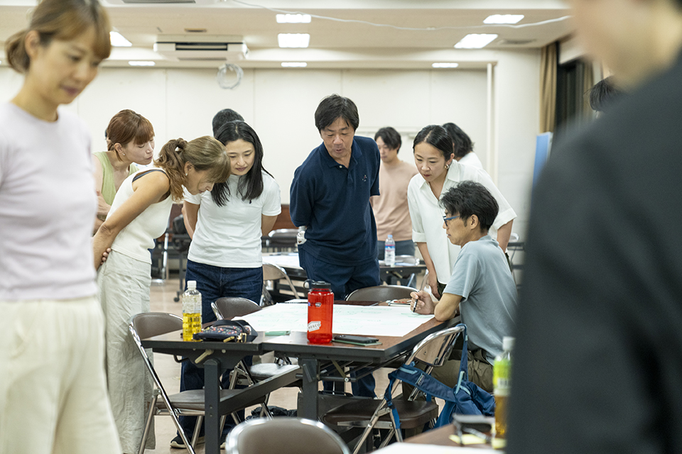 まちづくり村民ワークショップの様子